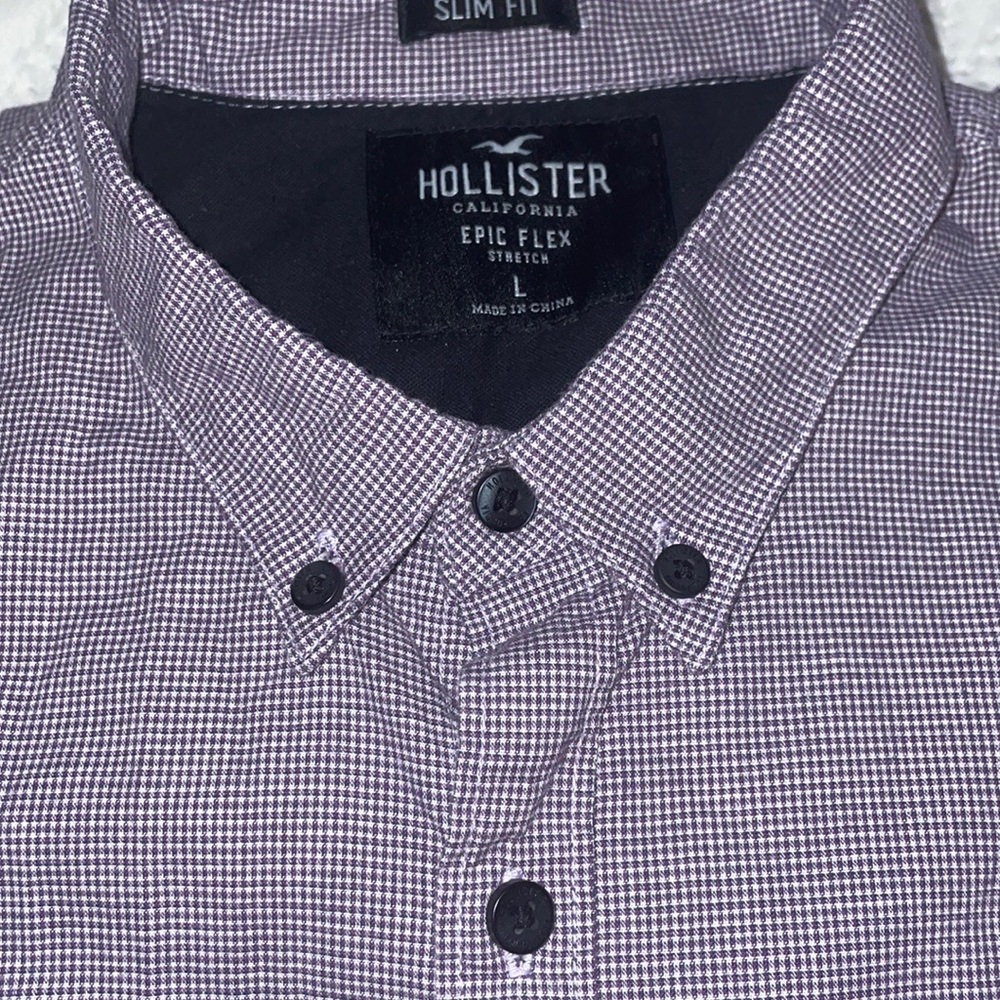 Hollister long sleeve shirt L